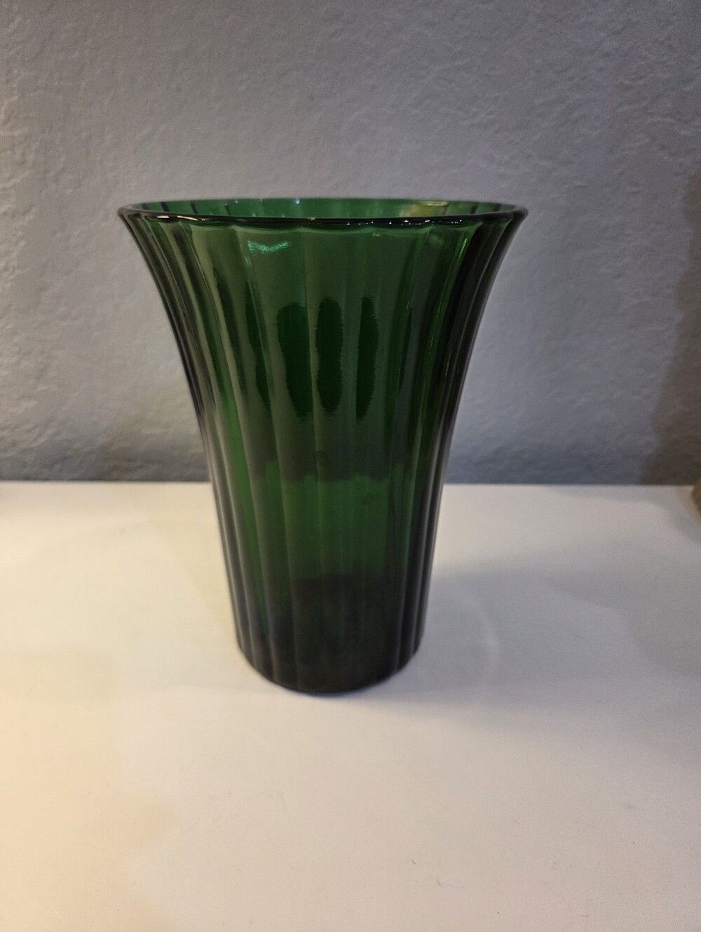 Vtg Napco Emerald Green Vase #1161
